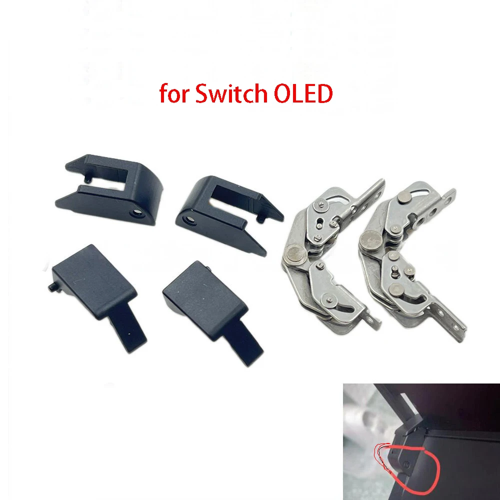 

for Nintendo Switch Oled Host Back Bracket Support Shaft Chain for NS OLED Stand Hinge Cover
