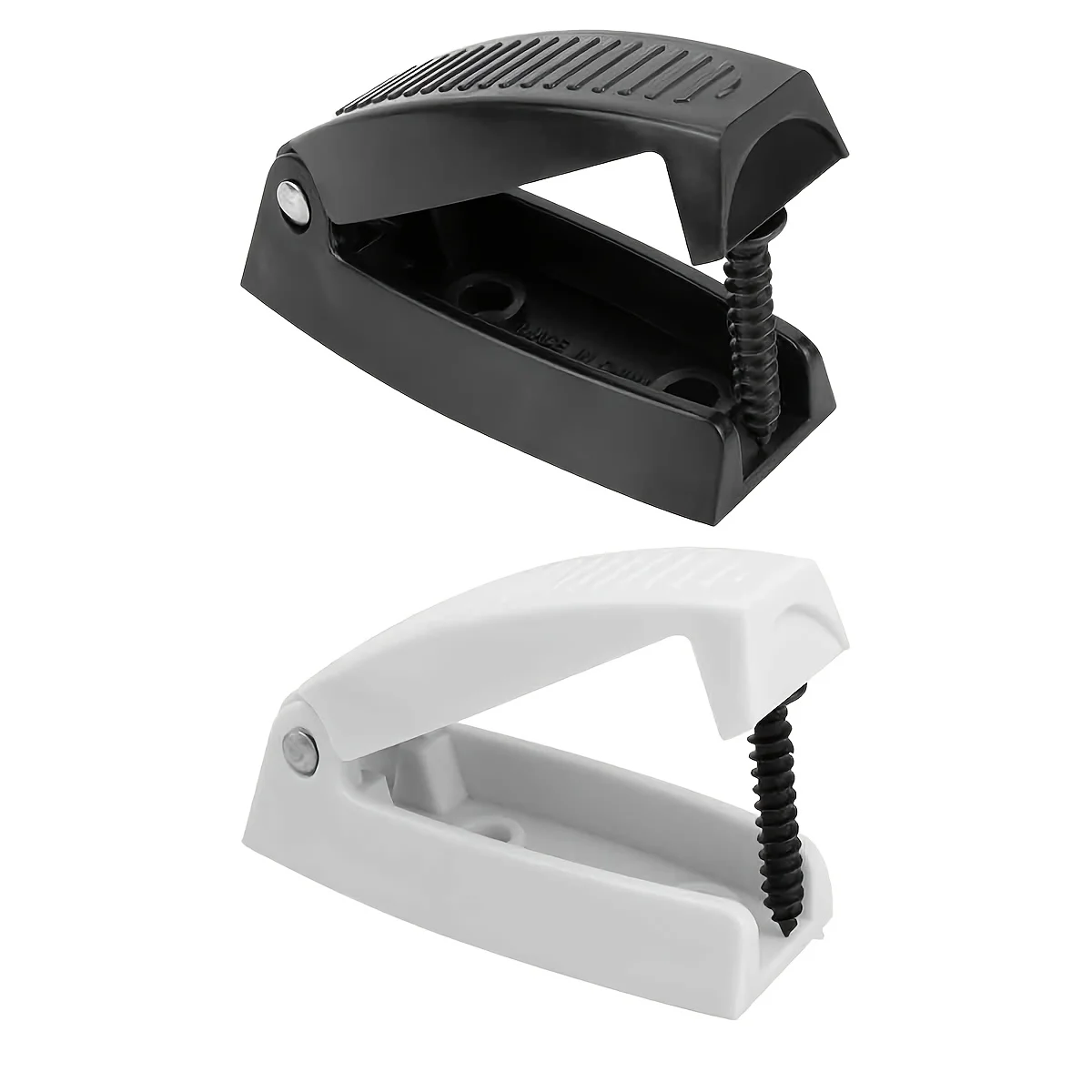 

5Pcs RV Baggage Door Catch Holder, Spring Loaded Hinge, Keep The Baggage Door Open for RV, Trailer, Camper Vans Black/White