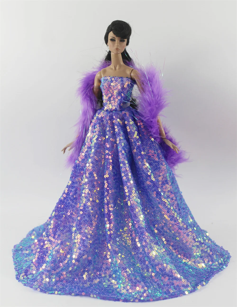 1 Set Doll Clothes 1:6 Scale Dress Outfit for 11.5 inch 30cm Doll Many Style for Choice Gifts for girls doll accessories #13