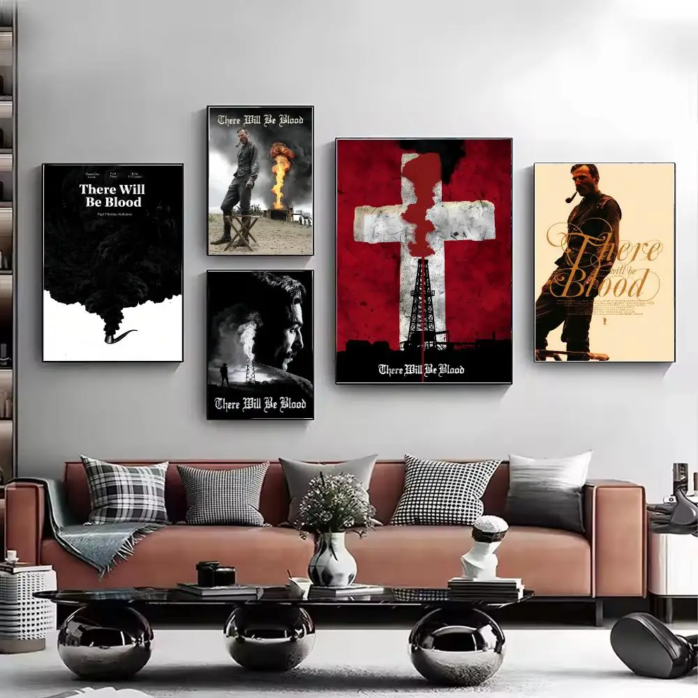 Movie There Will Be Blood Poster Stylish Wall Art Print for Living Room Bedroom Study Office Café Home Decor Modern Gift