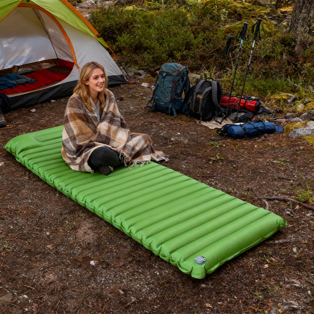 Ultralekka dmuchana mata do sp – Camping Air Mattress Built In Pump recenzja i cena