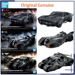 Original Genuine Batman Batmobile Bruce Wayne 1/35 Bandai Anime Model Toys Action Figure Gifts Collectible Ornaments Boys Kids