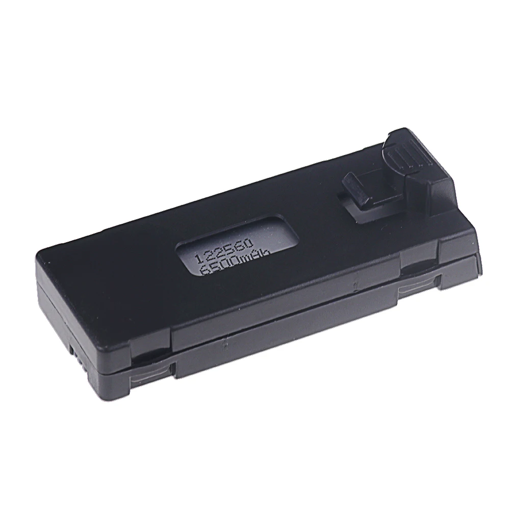 Batería Lipo recargable de 3,7 V y 6500mAh para Dron teledirigido, pieza con cargador para cuadricóptero teledirigido, E88, E88PRO, E99, S2, P1, K3, P10, A13, S98, E525