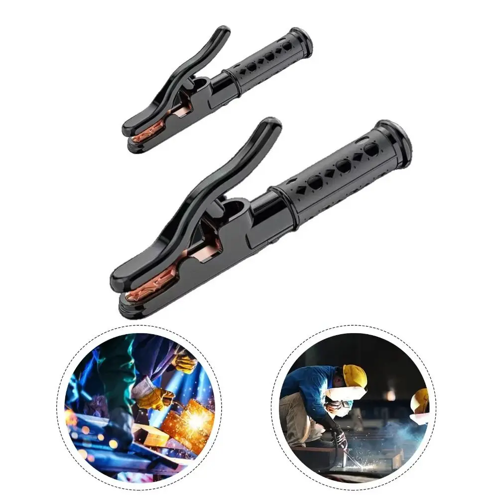 Copper Cable Welding Electrode Holder Heat Resistant High Temperature Welding Clamp Anti-Scalding Stable Electrode Holder