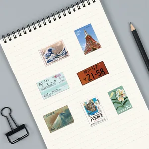 10/30/60 Buah Koleksi Stiker Stempel Tokyo Jepang Stiker Grafiti DIY Laptop Ponsel Notebook Koper Stiker Ikonik Mainan Klasik 12 stiker ipad penjualan terbaik - №