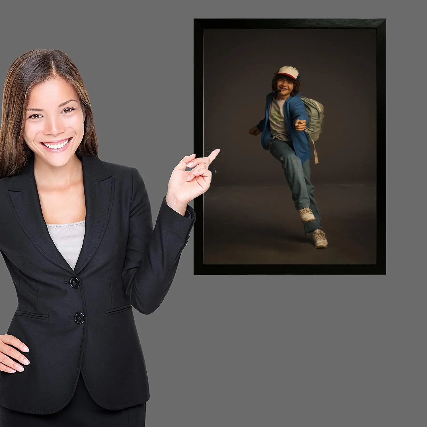 ملصق فني من القماش gaten matarazzo وفن جداري، طباعة صور، عائلة حديثة، ديكور غرفة النوم، ملصقات، لوحة زخرفية #4