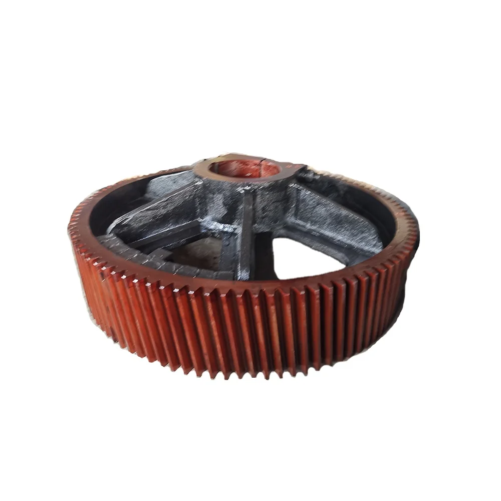 Customized Large Diameter 42CrMo4 17CrNiMo6 Bevel Gear Helical Gear