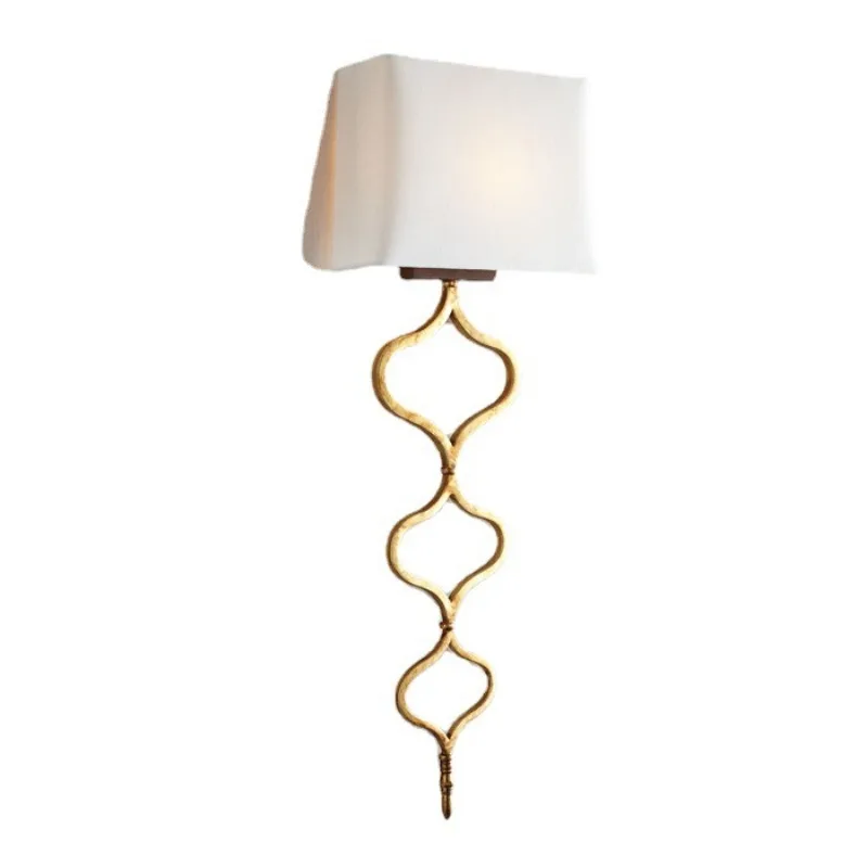 After the hotel project, the model room, living room, bedroom, bedside TV, background wall and wall lamp