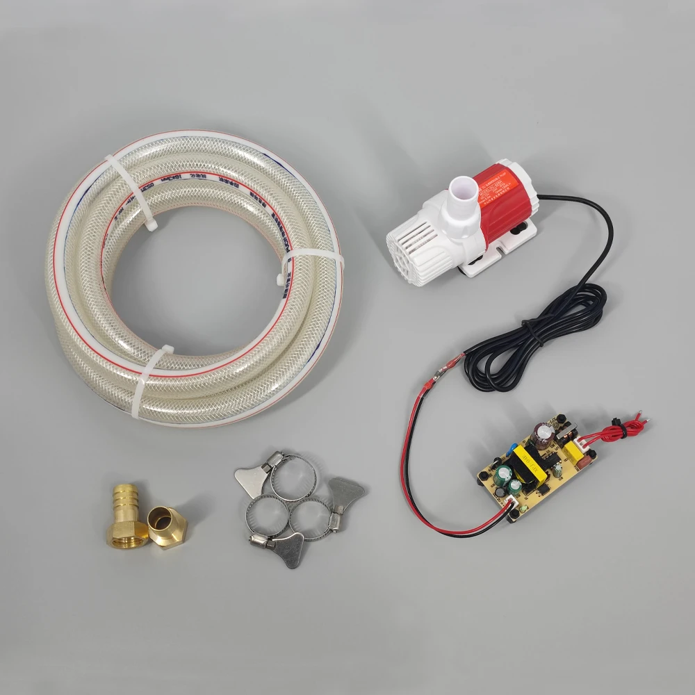 Cold tube ozone generator component, ozone component, water pump, water pipe, pagoda joint