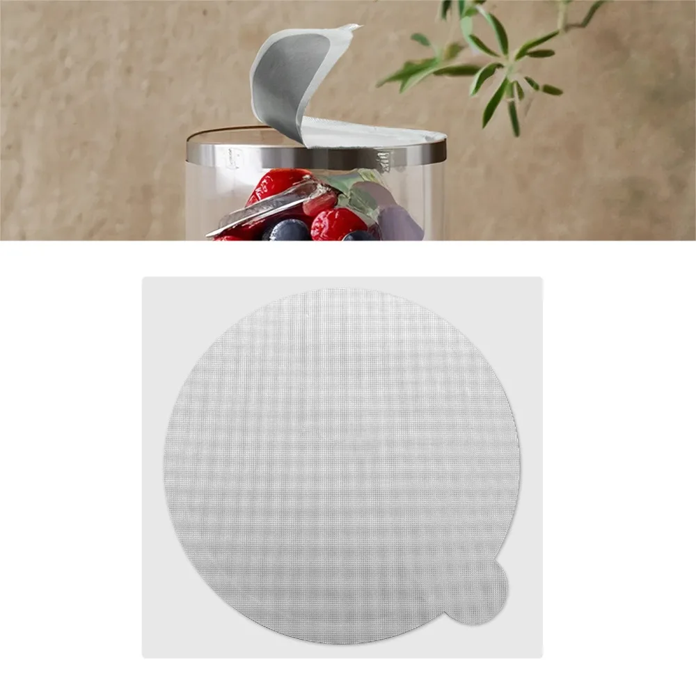 100pcs set 100 Pcs Coffee Pods Aluminum Foil Lid Self Adhesive Aluminum Foil Aluminum Foil Seal Cover Universal Fit Rich Flavor