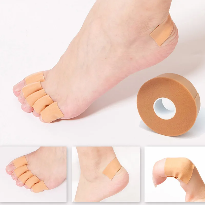 1pcs Multi-functional Bandage Rubber Plaster Tape Self-adhesive Elastic Wrap Anti-wear Waterproof Heel Sticker Foot Pad