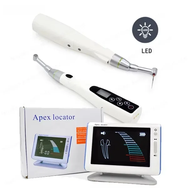 

Professional Med ical Dev ices Wireless LED Endomotor EU Plug 16:1 Contra Angle Oral Therapy Tools Steel Electric Turbine