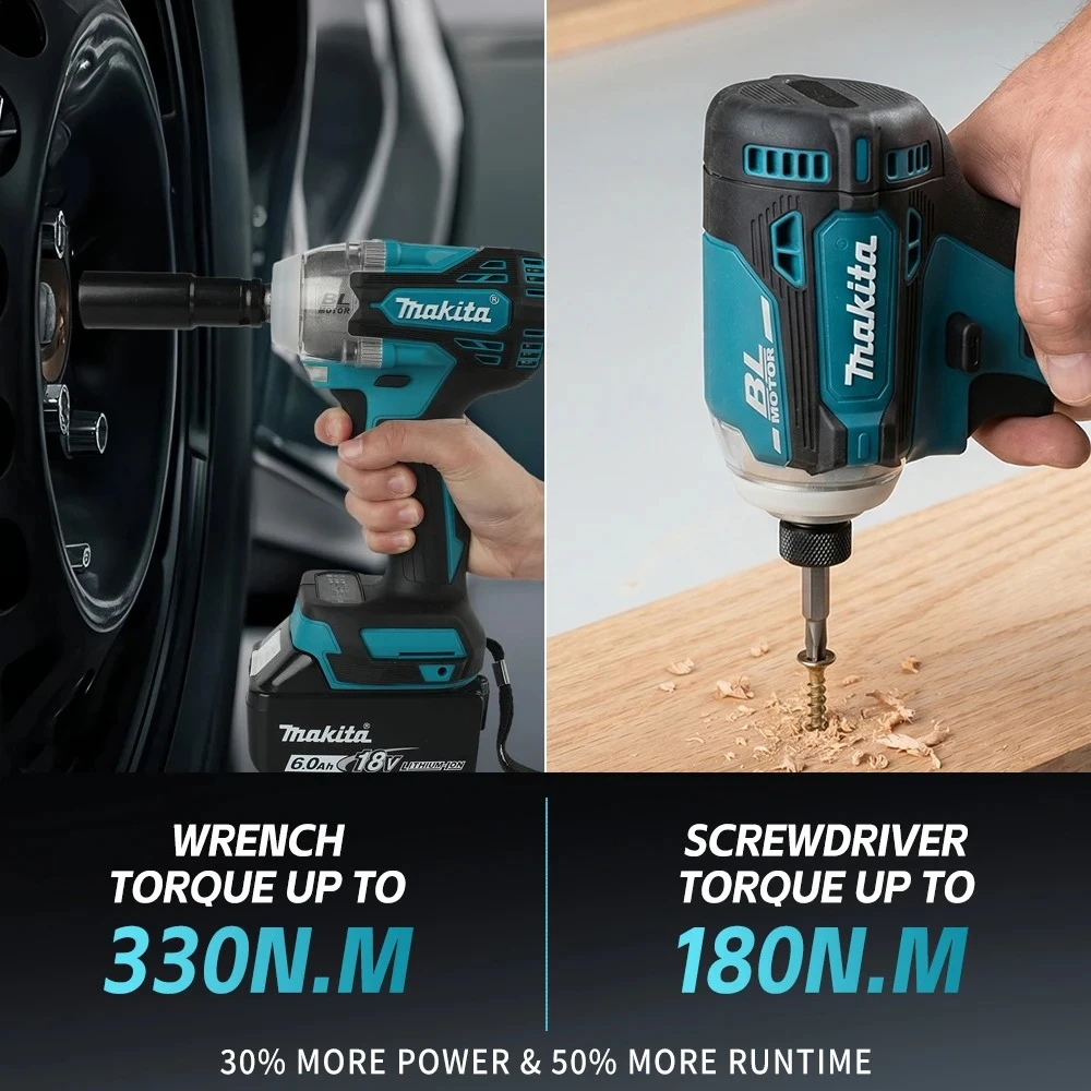 Бесщеточный аккумуляторный уда – обзор и цена Makita Drill Dtw300