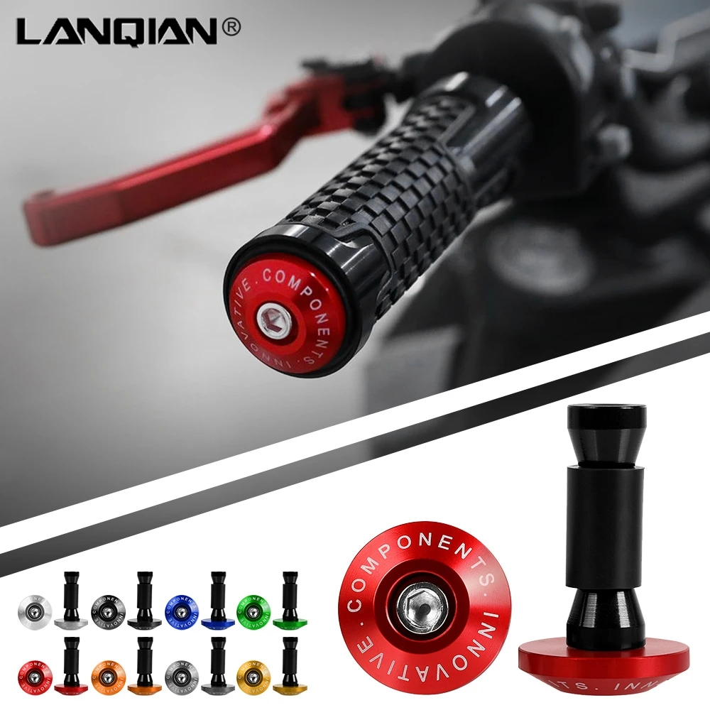 

Motorcycle Handle Bar End Handlebar Grips Cap Anti Vibration Silder Plug For HONDA CRF 150 230 250 450 1000 R RX X F L M RALLY L