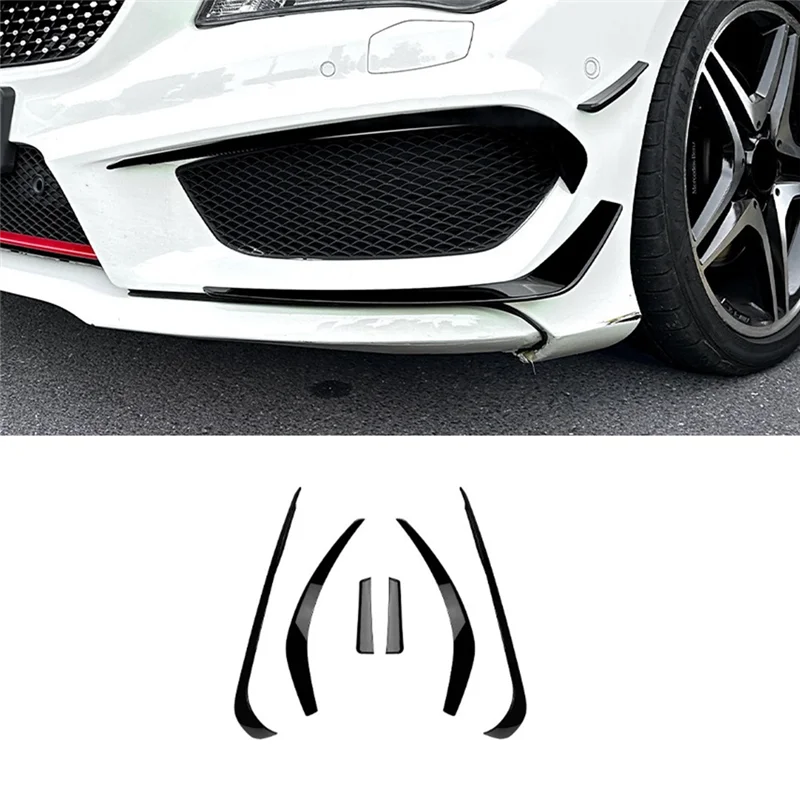 

НОВИНКА-для Mercedes Benz CLA Class C117 AMG Line 2013-2015 передний бампер, разделитель губ, спойлер, диффузор, накладка