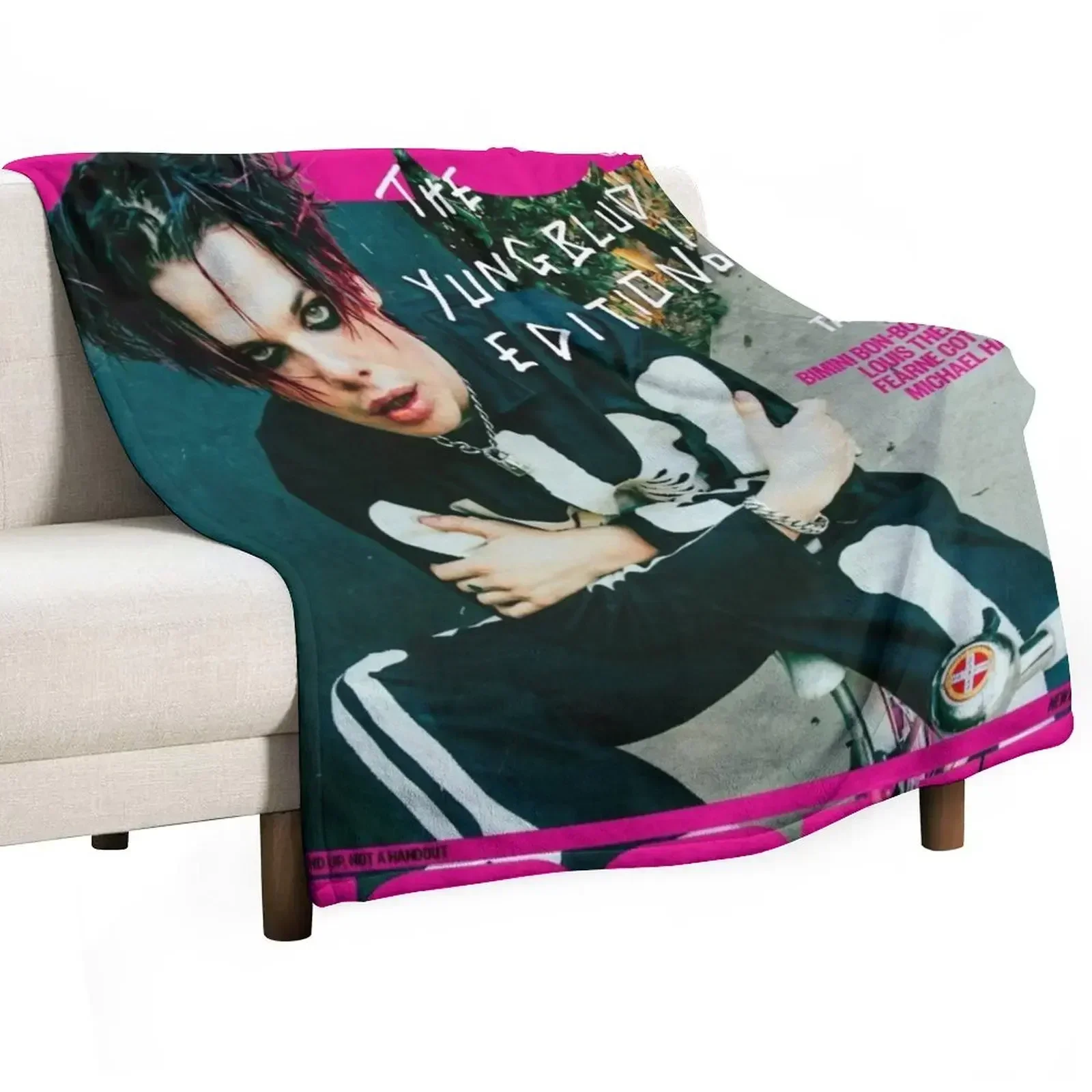 

big album yb Throw Blanket Designers Retros Blankets