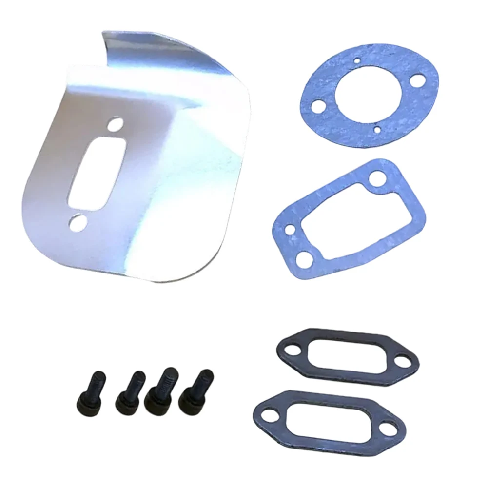 Complete Replacement Exhaust Deflector Bracket Set for Chainsaws Model Numbers Compatible with Model Series of For 61 272