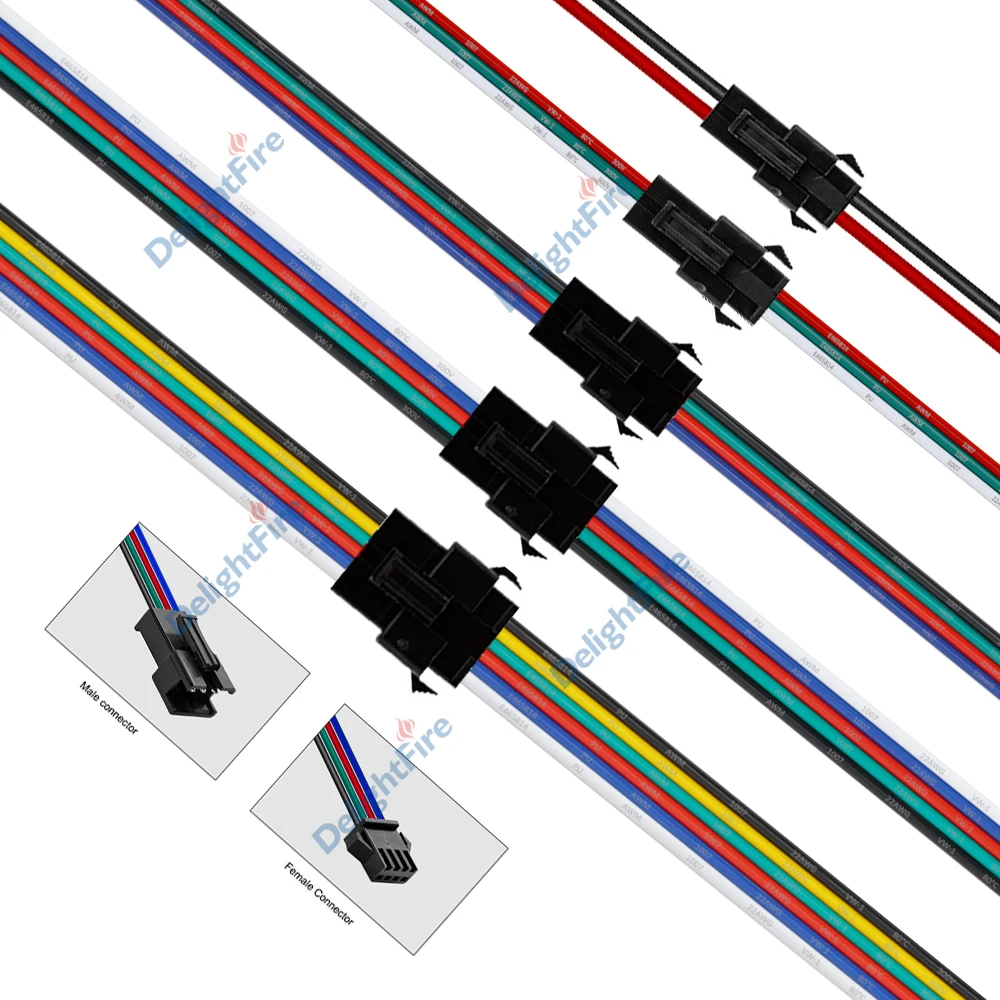 Connecteur fil 2 3 4 broches Guide d'installation et d'optimisation pour vos projets d'éclairage LED et CCTV