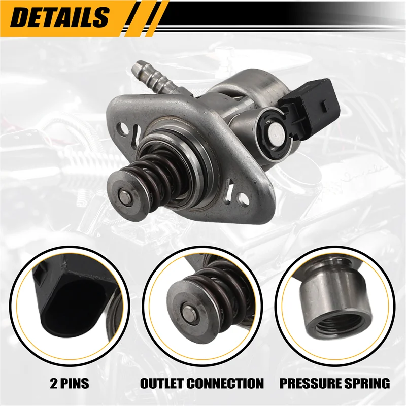 Auto Druck Kraftstoffpumpe Benzin 06G127027D, 06G 127 027D Für VW Arteon Tiguan