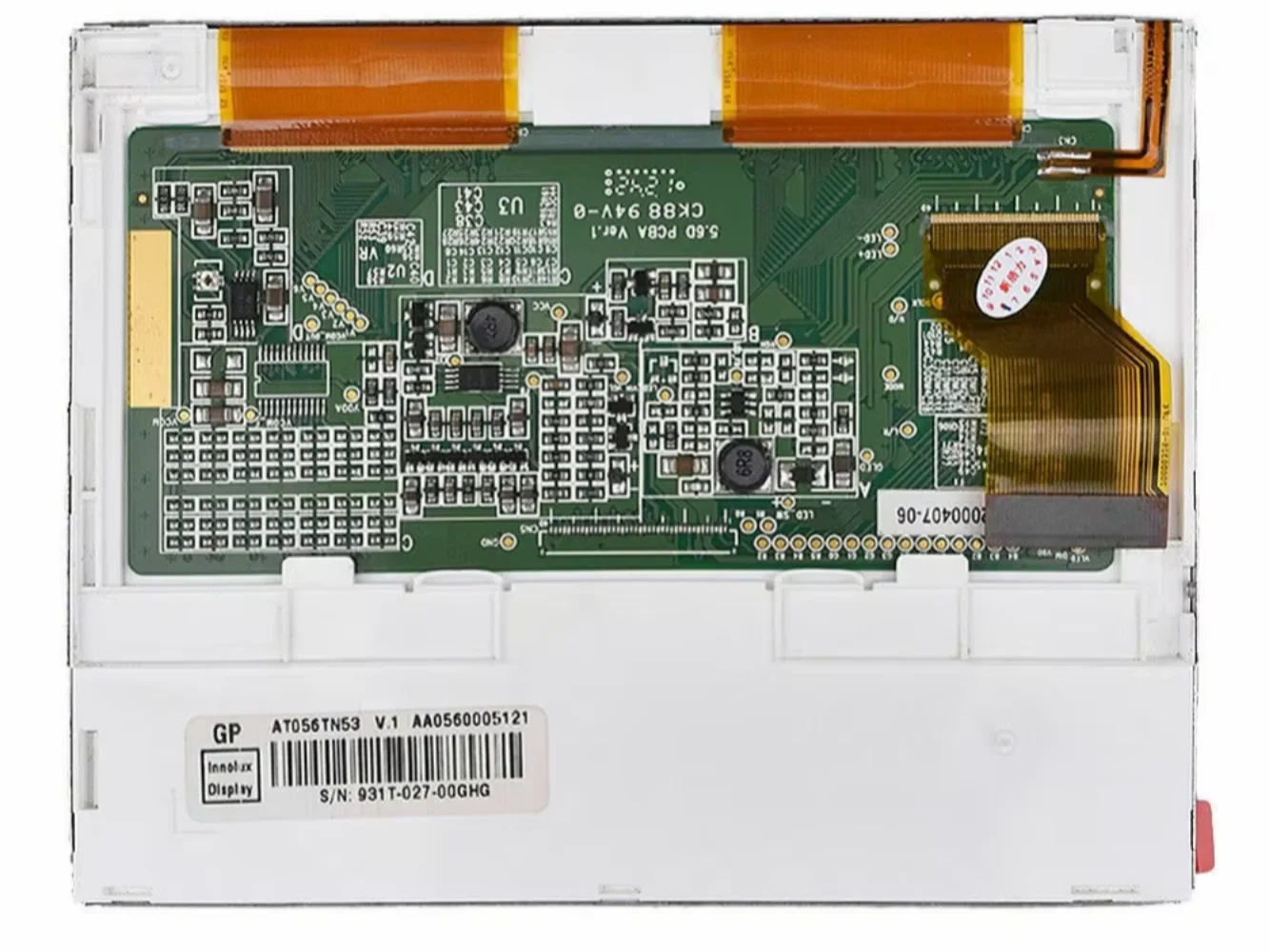 Écran d'affichage LCD 100% original de 5.6 pouces AT056TN53 V1