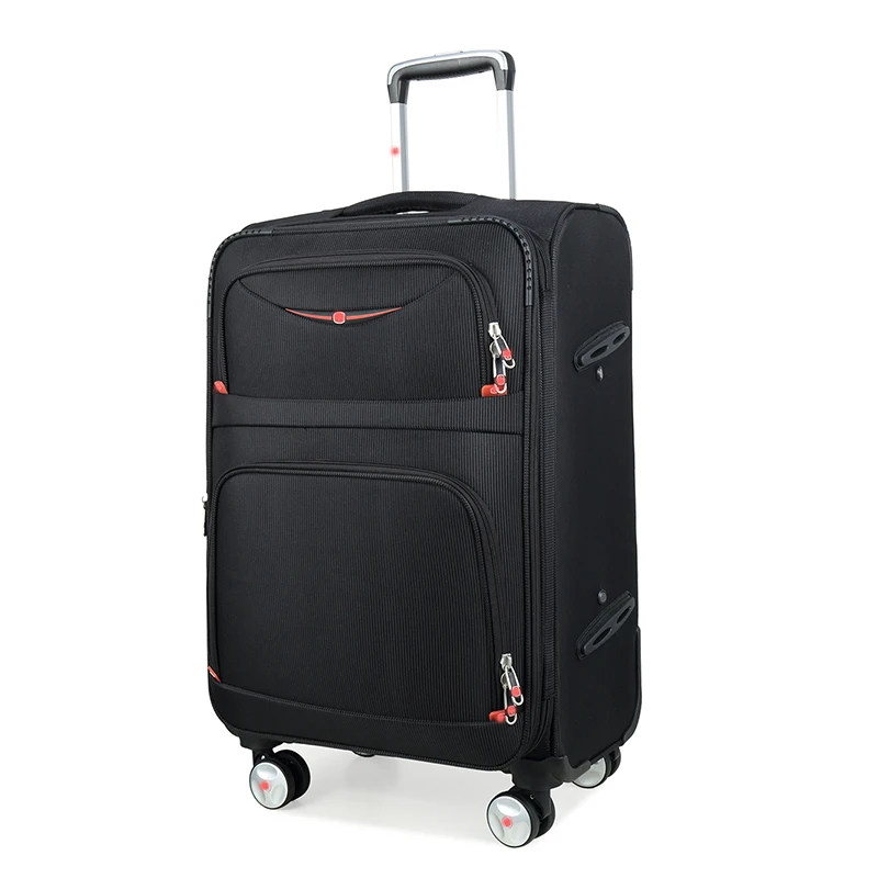 Swiss Oxford Rolling Bagagem Spinner, Caixa de roda, Homens e Mulheres Bagagem, Marca do negócio, Grande Trolley Bag, Bolsa de Viagem