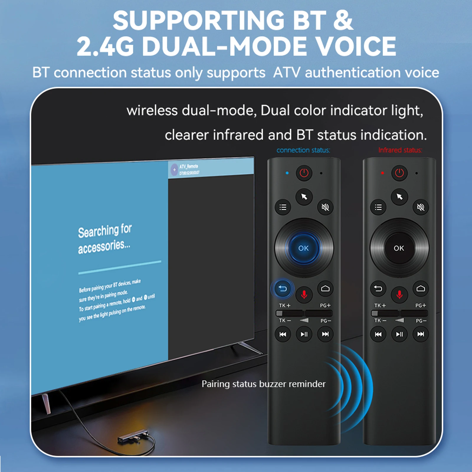 2.4G Bt 5.0 Air Fly…