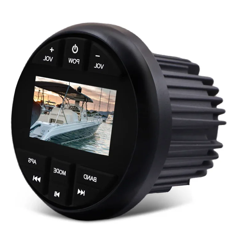 Marine Stereo Radio Ontvanger, Mp4 Speler, Ip66 Waterdicht, Bluetooth, Usb Flash, Fm Voor Atv Utv Golfkar Cabine Scooter Jetski