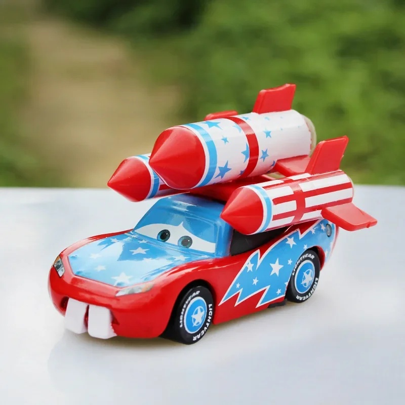 Disney Pixar Alloy Racing Cars Lightning Mcqueen Metal Model Rocket Mcqueen Collection Decoration Kids Birthday Gift Toy