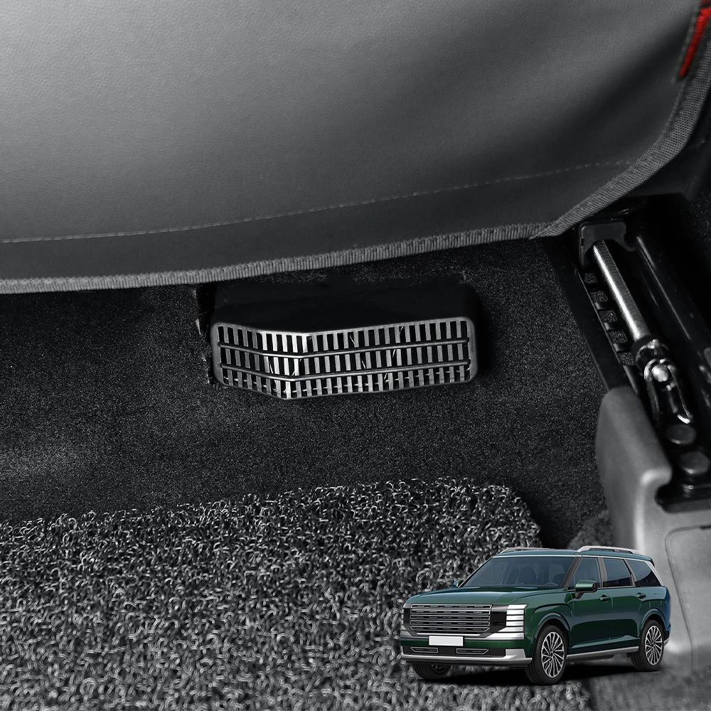 

Car Under Seat Floor AC Air Conditioner Vent Outlet Protection Cover With Hyundai Palisade LX3 2025 2026