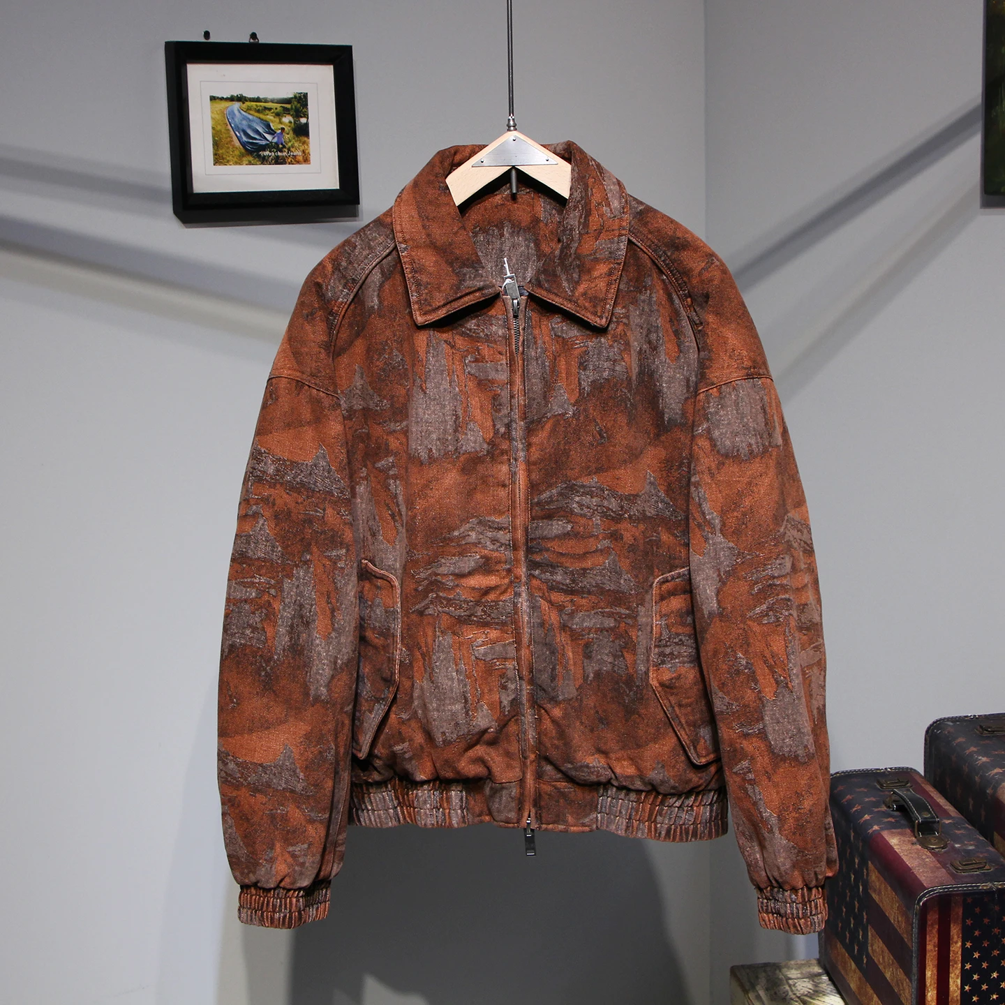 

Winter New Men's down Jacket Loose Fit Collar Stand up Warmth Duck Feather Fashionable Youth Outerwear City Casual Style