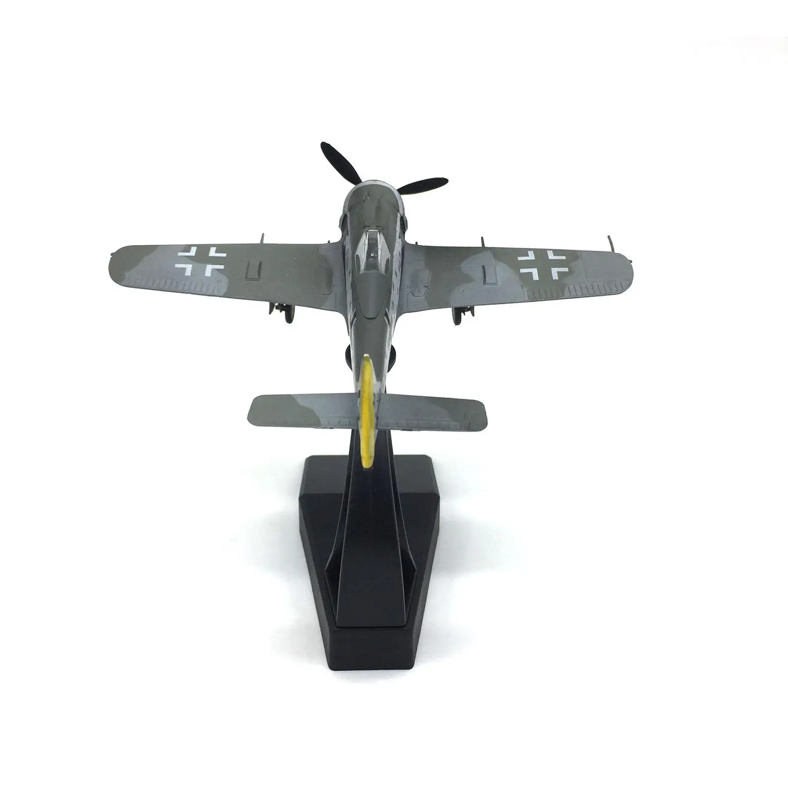 

1:72 fw190 Display Model Tabletop Decor with Display Stand Fighter Model Airplane Model Plane Model for Gift Collection