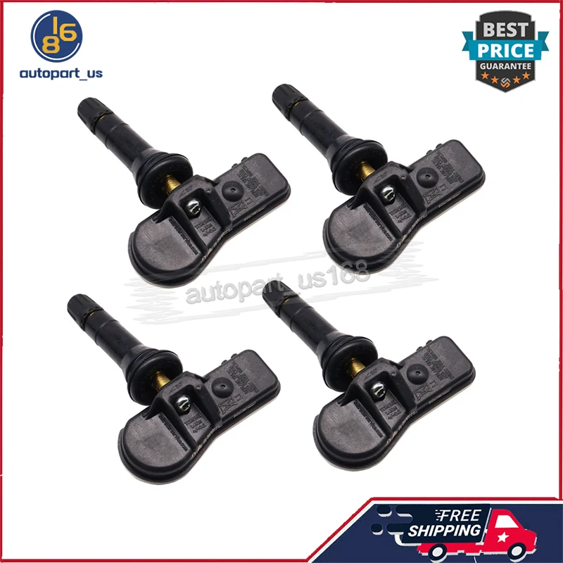 4PCS 9811764480 TPMS Tire Pressure Monitor Sensor 433MHZ For Citroen Jumpy Fiat Scudo Peugeot Expert Tepee Toyota Proace Combi