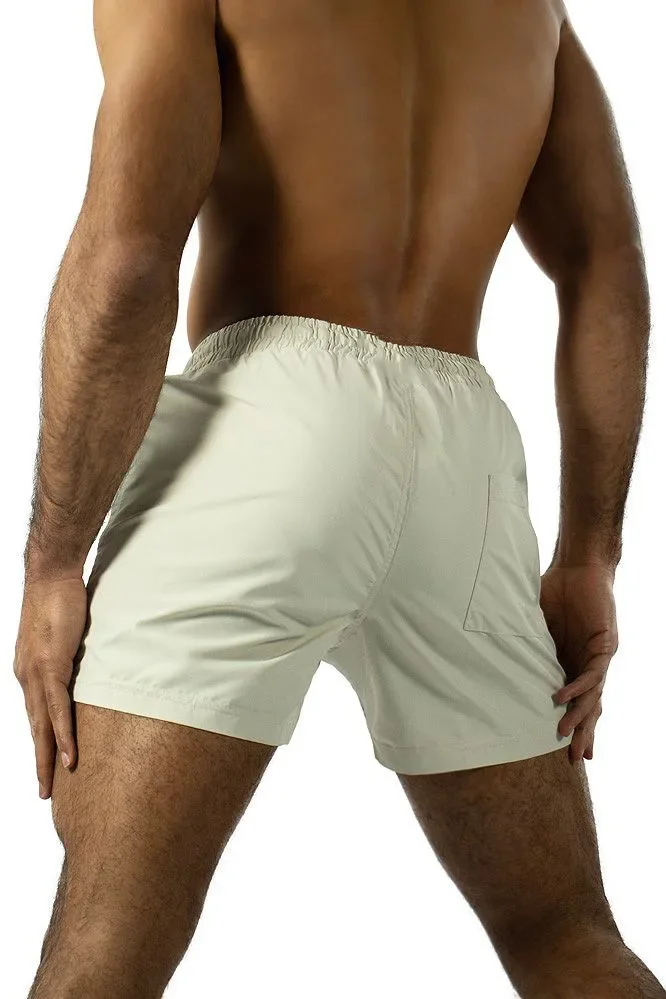 Herren Marathon Running Sweat Shorts mit Reißverschlusstasche Fitness Athletic Atmungsaktive Jogginghose Outdoor Sport Training Kurze Hose – Detail 6