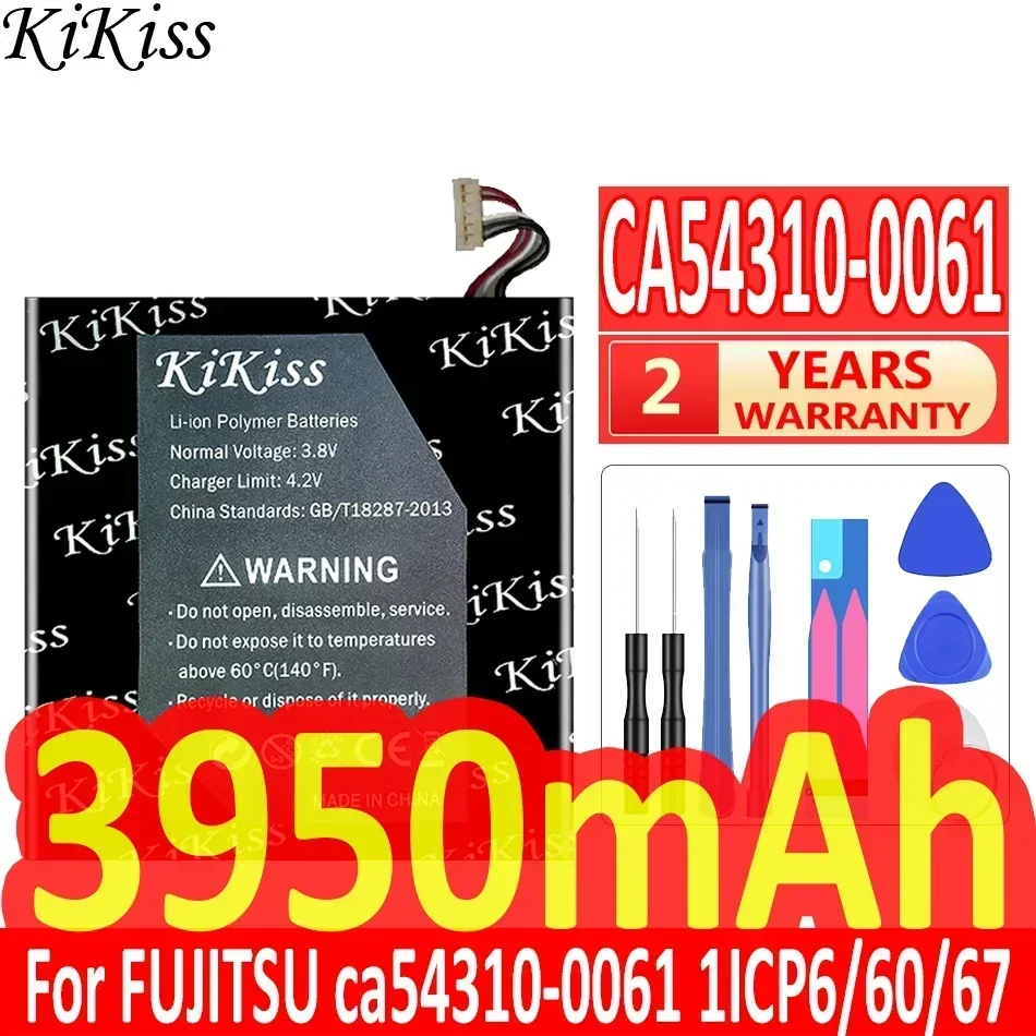 KiKiss Battery 3950mAh CA54310-0061 For FUJITSU ca54310-0061 1ICP6/60/67