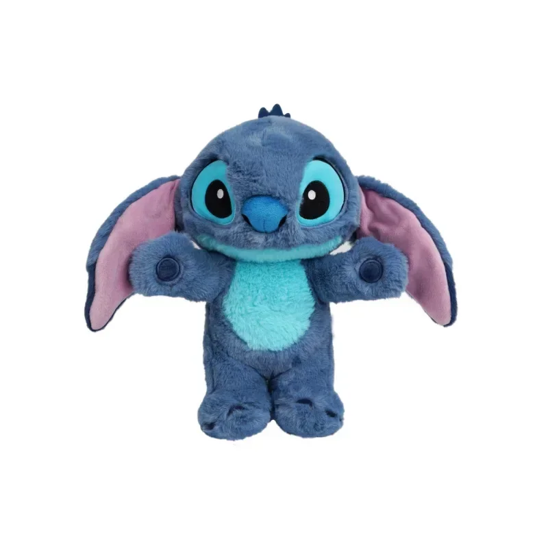 Disney Aoger Lilo & Stitch Stuffed Plush Doll Edition Stitch Rose Doll Creative Kawaii Pillow Toy Birthday Gift for Girl