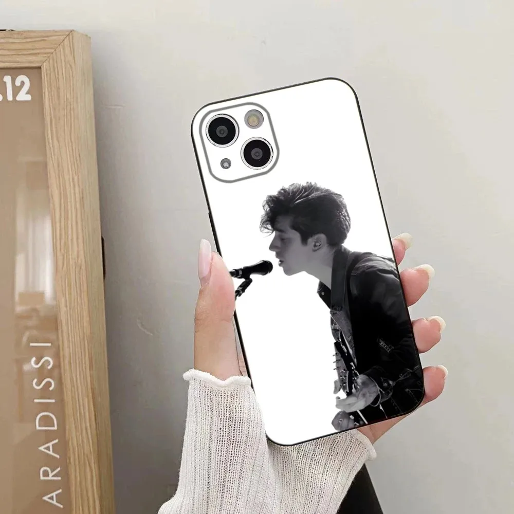 Rock Alex Turner Phone Case For iPhone 15,14,13,12,11 Plus,Pro,Max,XR,XS,X,7,8 Plus,SE,Mini Silicone Soft