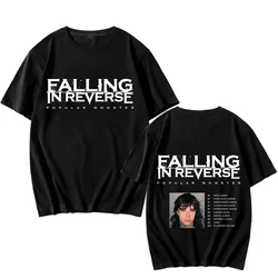 Falling in Reverse Popular Monster Retro Cotton Top Fashion New Short Sleeve Unisex Tshirts High Quality Women Men Tees Y2K Chic