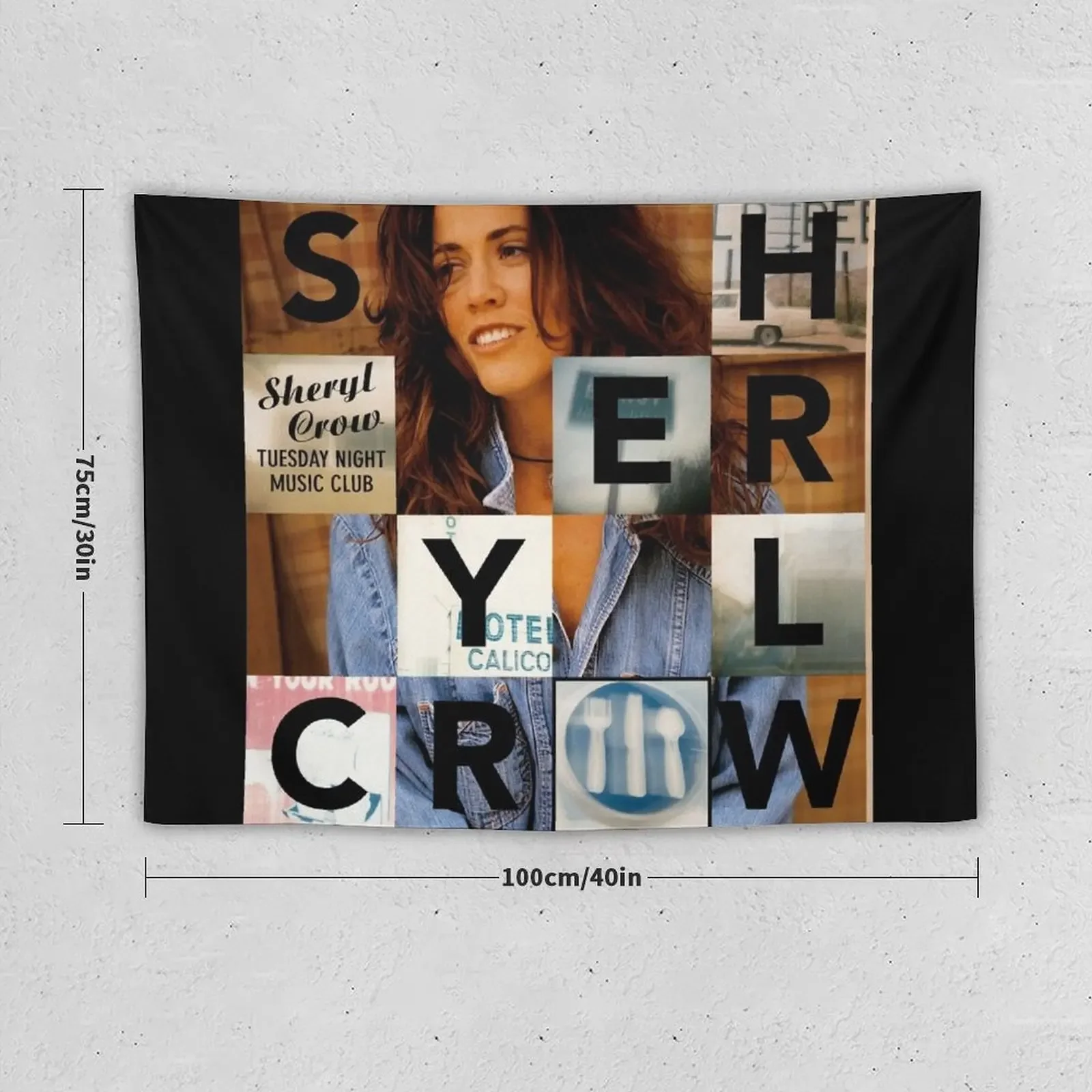 Sheryl Crow tuesday night music club Tapestry Bedroom Decorations Wall Mural Aesthetic Home Decor Tapestry