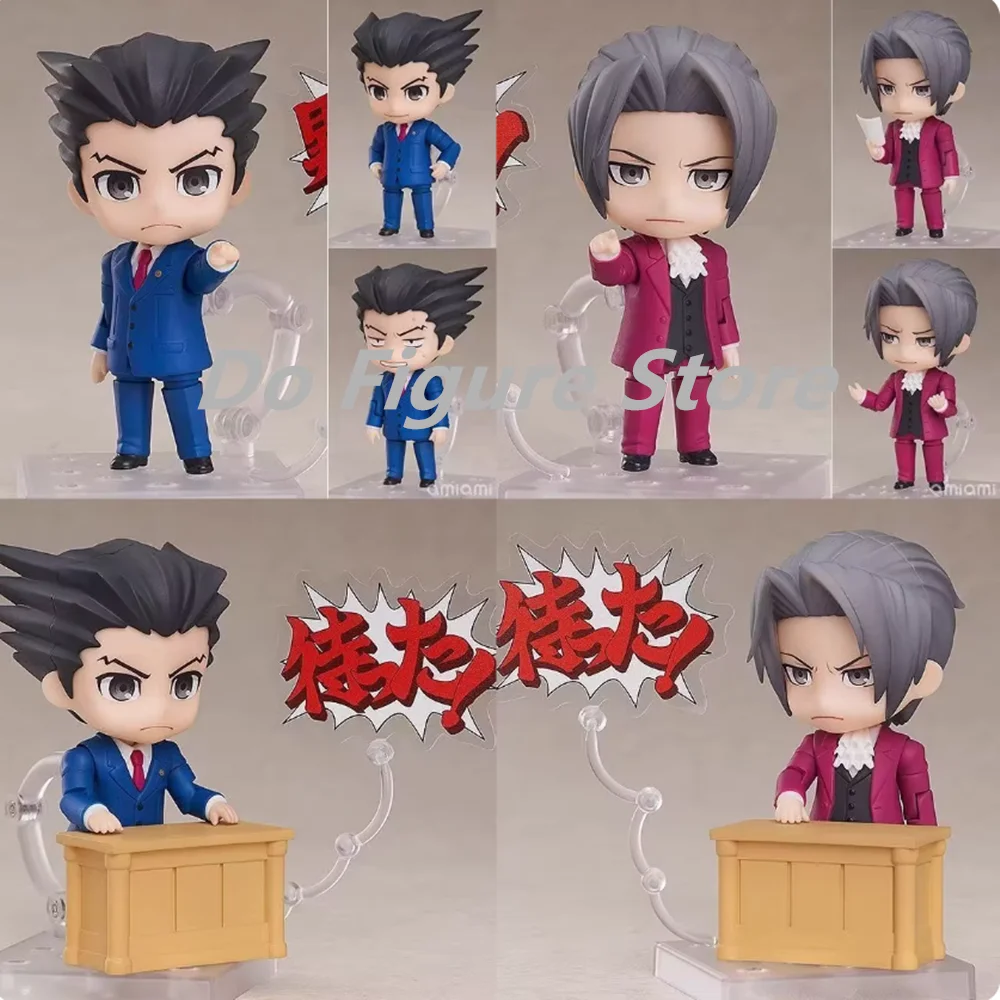 

10 см Phoenix Wright Ace Attorney Miles Edgeworth 1761 1762 аниме фигурка игрушки кукла Рождественский подарок
