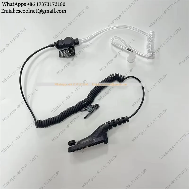 Listen Only Headset Acoustic Earpiece Earphone Headphone for Motorola MTP6650 MTP850S APX4000 APX6000 APX7000