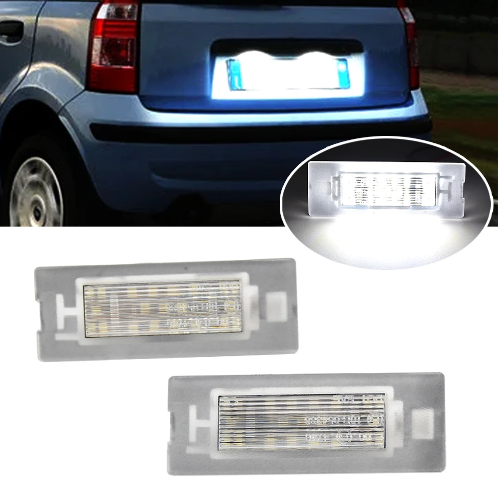 71734797 71771501 For Fiat Panda Mk3 MK4 312 319 LED License Plate Light Number Plate Light Number Backlight Lamp