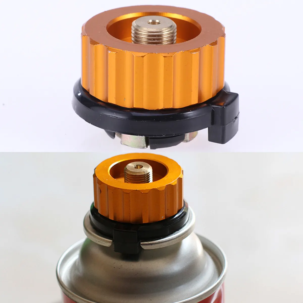 Heavy Duty Aluminum Propane Tank Refill Adapter for Gas Cans – BBQ, Picnic, Camping, Portable & Lightweight