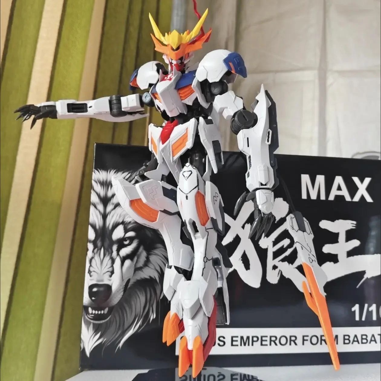 MAX MODEL 1/100 Barbatos Lupus Rex, Kit d'assemblage, figurines d'action, Robot, Statue en plastique, Kits de modèles, jouets de Collection, cadeaux