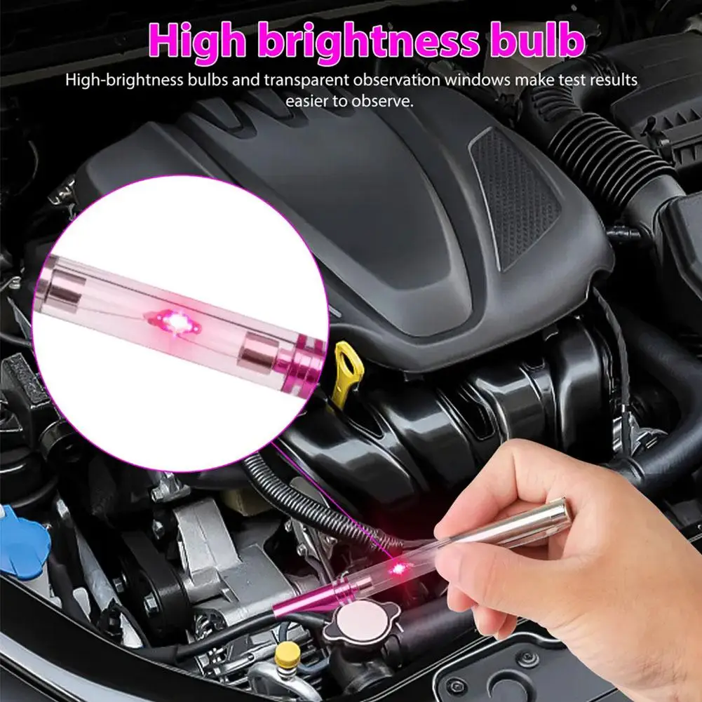 Car Spark Plug Tester Ignition System Coil Engine Inline Autos Spark Test Wire Diagn Igniton Tester In-Line Tools Hand Port M4F6