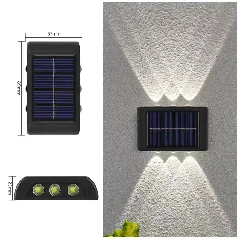 Applique murale solaire extérieure super-cheese 9