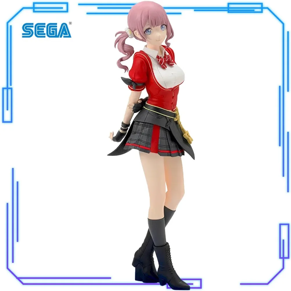 在庫あり-セガ純正-カラフルステージ！-デスクトップ-x-デコレーションコレクション-莫智琴-16cm-モデル玩具フィギュア-アニメギフト