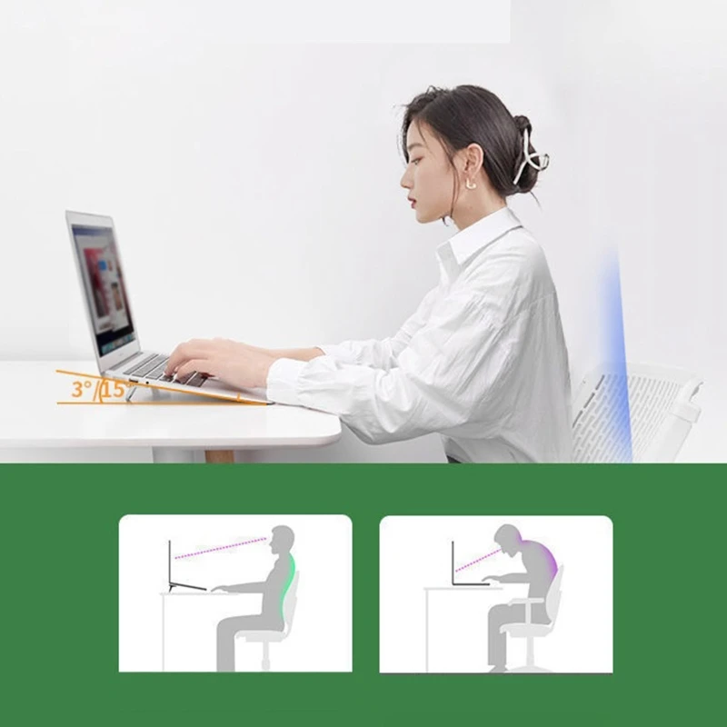 2pcs Computer Keybord Stand for Desk, Mini Laptop Stand, Invisible Flip Keyboard Riser for Ergonomic Typing, Repeatable