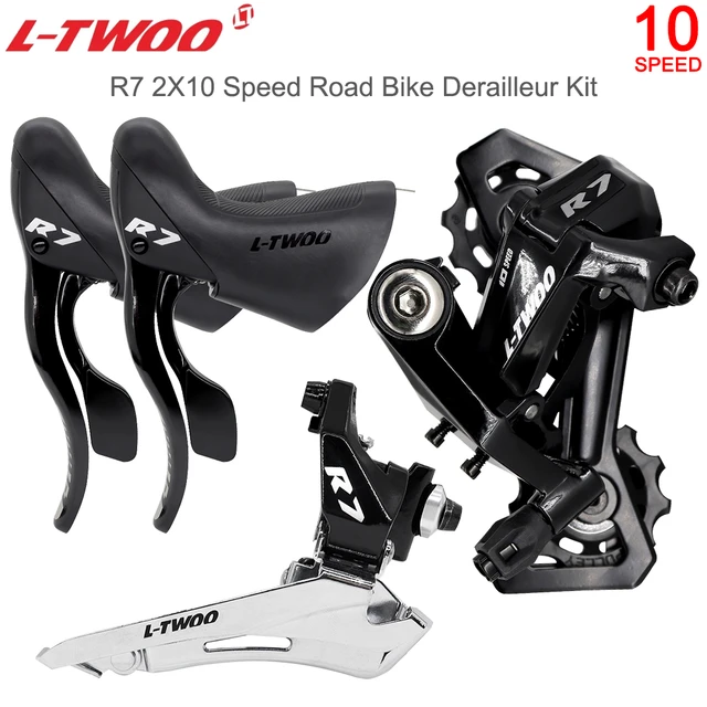 LTWOO R7 2X10 Speed Rear Derailleur Groupset for Road Bike Shifter Brake  Lever Front Rear Derailleurs Kit Compatible SHIMANO - AliExpress