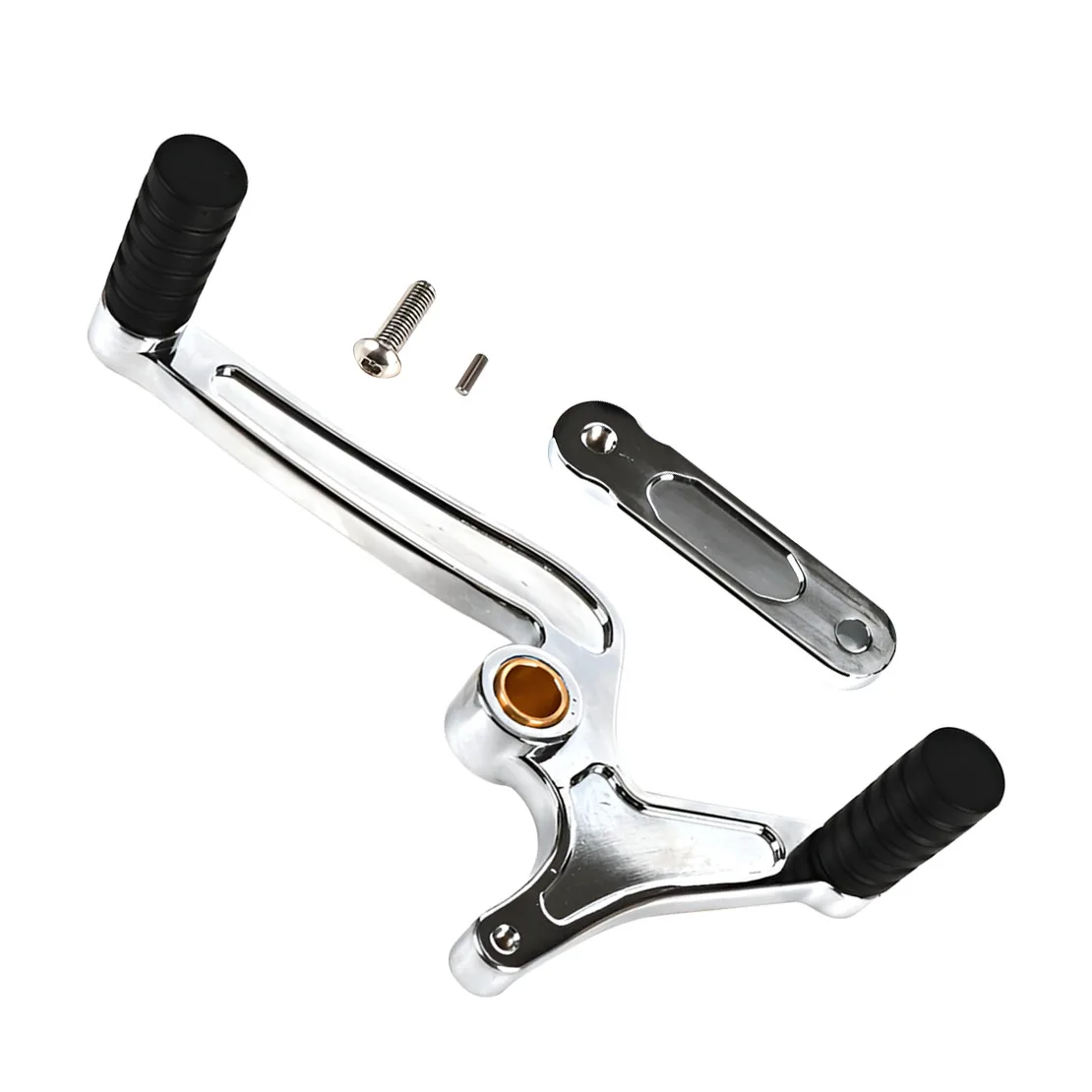 Chrome Heel Toe Gear Shift Lever Shifter Level Pedal CNC Aluminum fit for Indian Scout Sixty Hussar Bobber 2015 2016 2017-2022