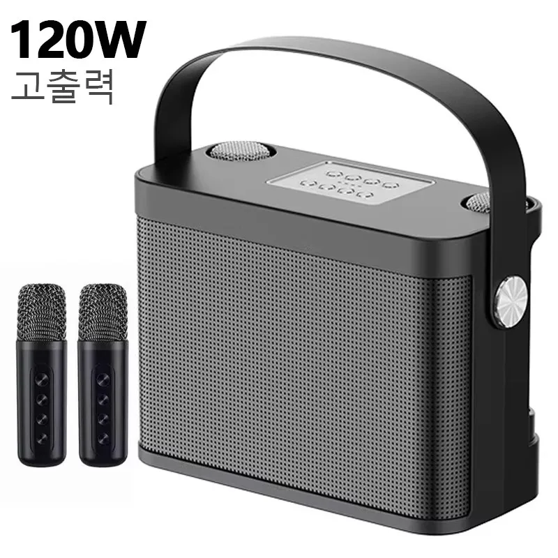 

Family Party Karaoke Subwoofer 120W High Power Wireless Portable Microphone Bluetooth Speaker Sound Boombox Caixa De Som Ys-219